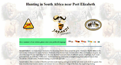 Desktop Screenshot of hunting-jagd-safari.com
